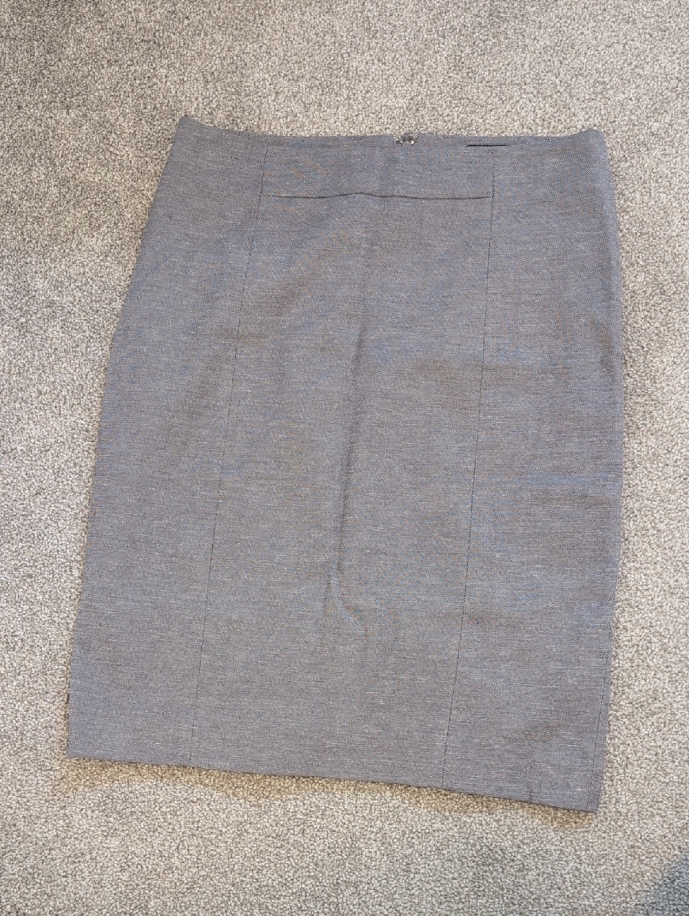 RW&CO. | Gray Tailored Pencil Skirt
